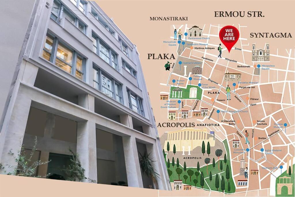 Your Cube Place At Ermou - Plaka Atenas Exterior foto